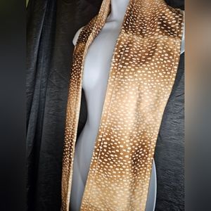 Fawn Print scarf